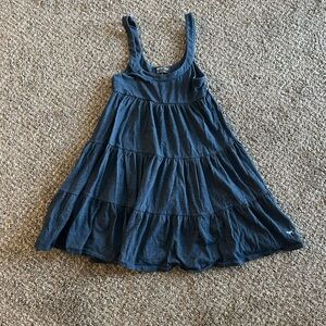 Y2K Victoria's Secret PINK Navy Blue Scoop Neck Dress